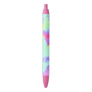 Rainbow Paint Splatter  Pen