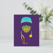 rainbow paisley med mask (Standing Front)