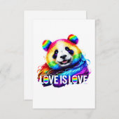 Rainbow Panda (Front/Back)
