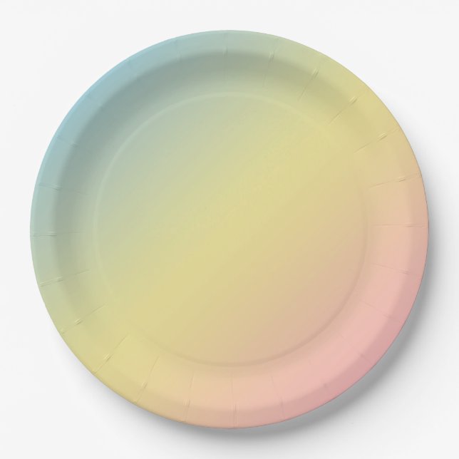 Rainbow- Paper Plates (Front)
