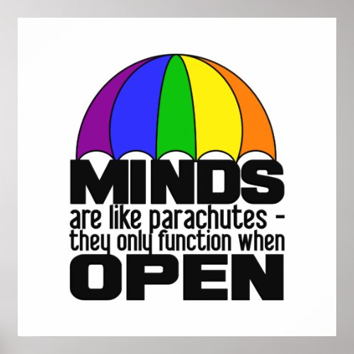 Rainbow Parachute poster