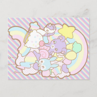 Rainbow Parade Postcard