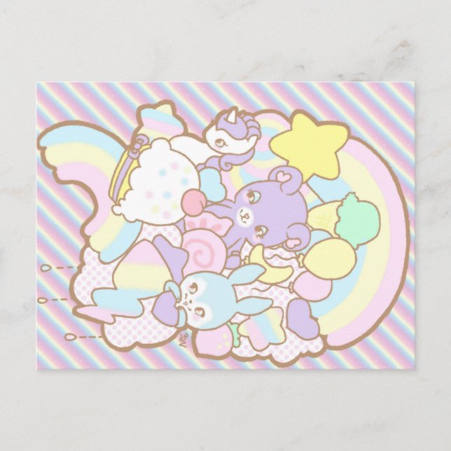 Rainbow Parade Postcard (Front)