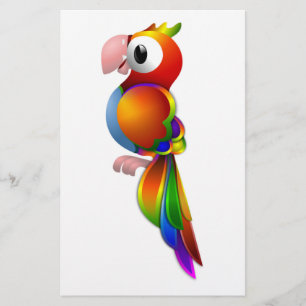 RAINBOW PARROT STATIONERY
