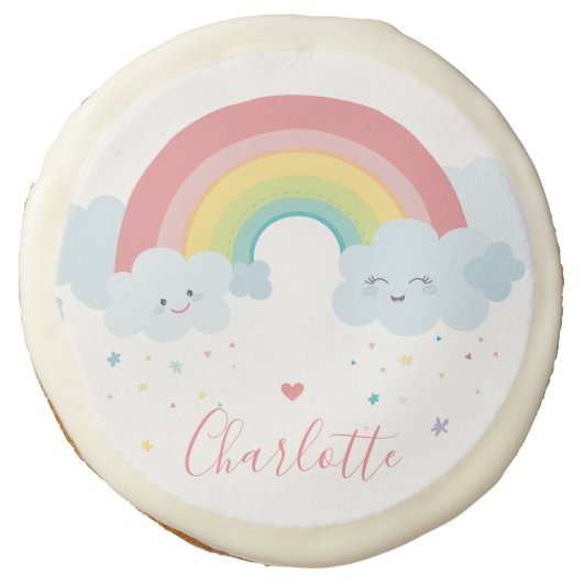 RAINBOW PARTY COOKIES pastel fun colorful modern (Front)