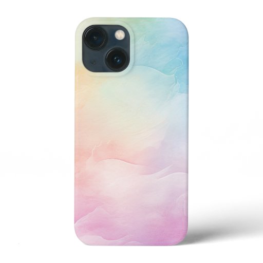 Rainbow Pastel Aesthetic  iPhone 13 Mini Case