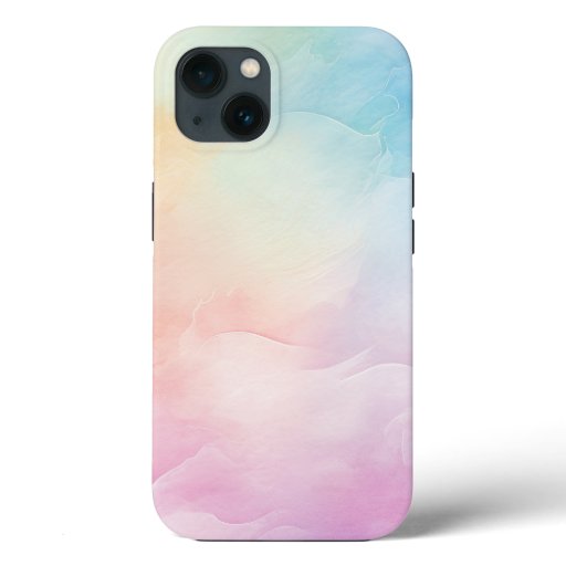 Rainbow Pastel Aesthetic  iPhone 13 Case