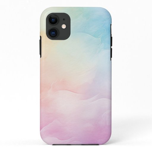 Rainbow Pastel Aesthetic iPhone 11 Case