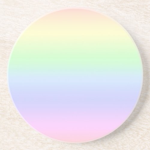 Rainbow Pastel Coaster