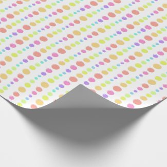 Rainbow Pastel Dots Pattern