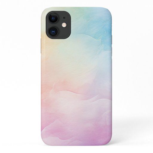 Rainbow Pastel Esthetic  iPhone 11 Case