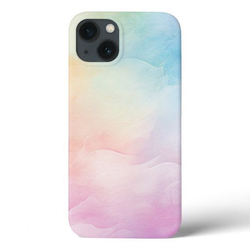 Rainbow Pastel Esthetic  iPhone 13 Case