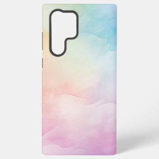 Rainbow Pastel Esthetic Samsung Galaxy S22 Ultra Case