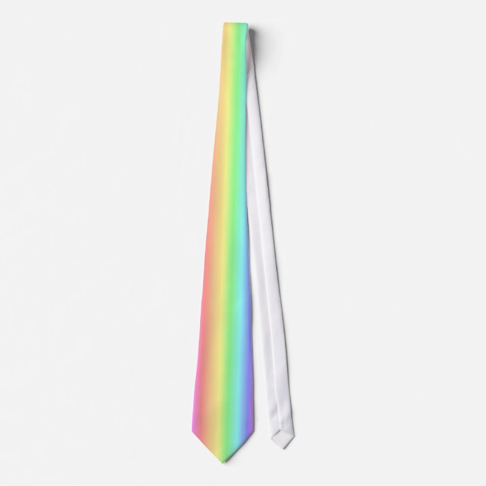 pastel rainbow bow tie