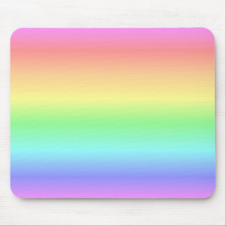 Rainbow Pastel Mouse Pad
