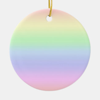 Rainbow Pastel Ornament
