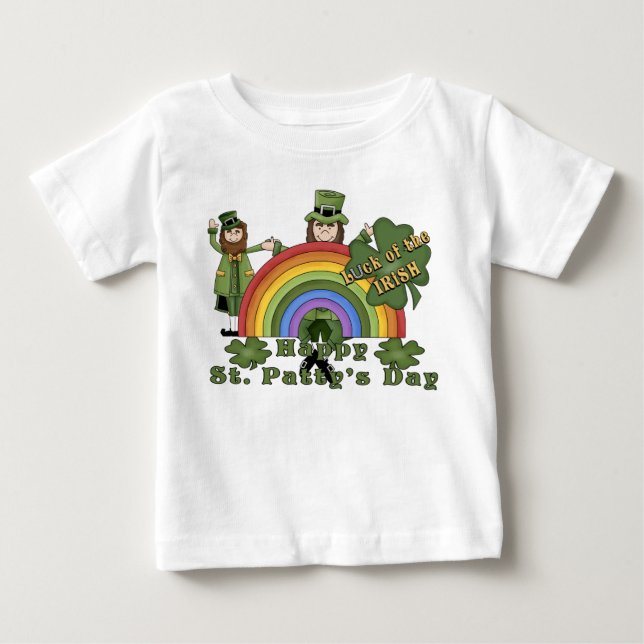 Rainbow Pat Baby T-Shirt (Front)