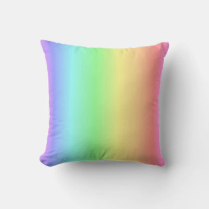 Rainbow Pattern 1 Throw Pillow