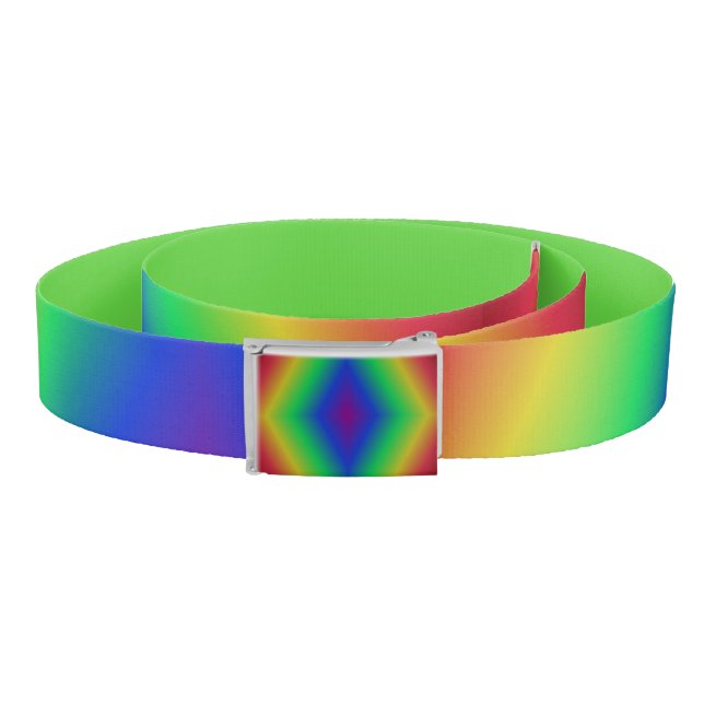 Rainbow Pattern Belt (Coil)