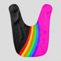 RAINBOW PATTERN BIB