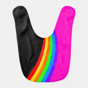 RAINBOW PATTERN BIB