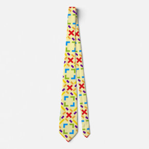 Rainbow Pattern graphical pattern Neck Tie