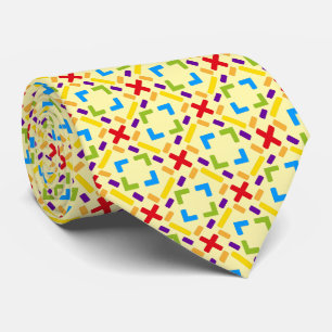 Rainbow Pattern graphical pattern Neck Tie