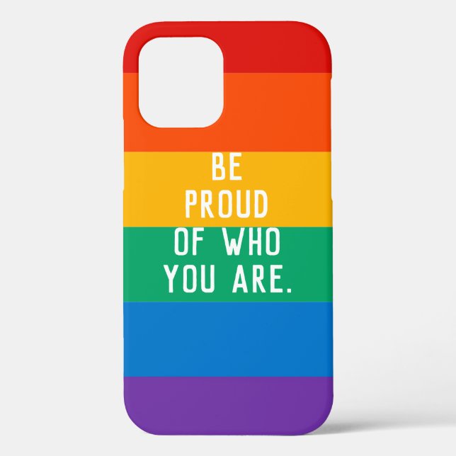 Rainbow Pattern Personalized Case-Mate iPhone Case (Back)