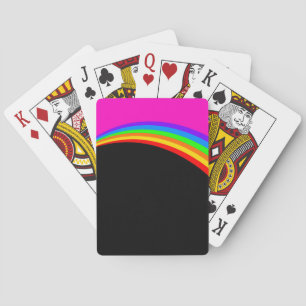 RAINBOW PATTERN POKER CARDS