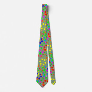 Rainbow Pattern really different Neck Tie