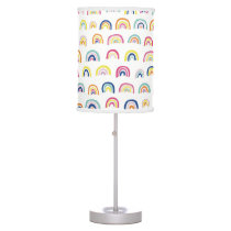Rainbow Pattern Table Lamp
