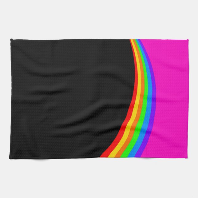 RAINBOW PATTERN TOWEL (Horizontal)