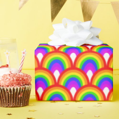 Rainbow Pattern Wrapping Paper