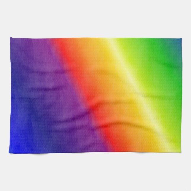 Rainbow Patterns Towel (Horizontal)