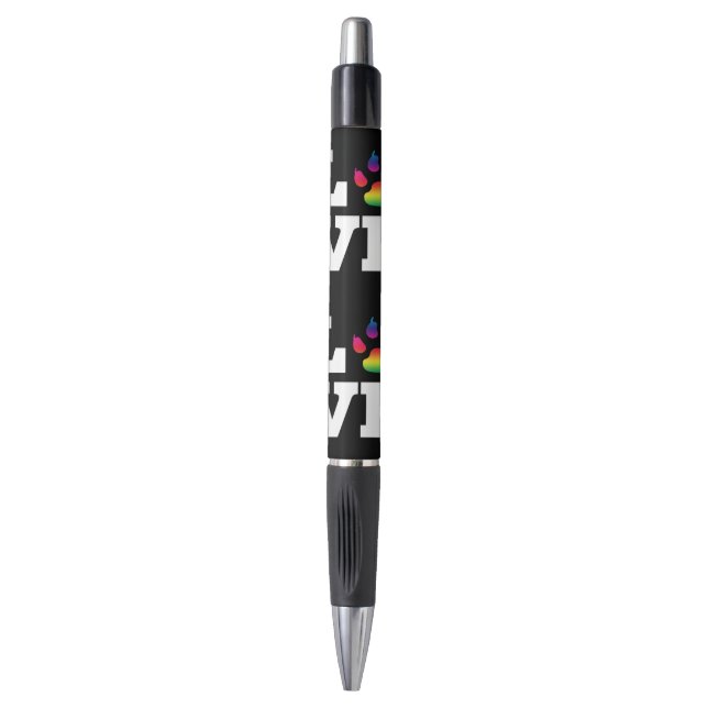 Rainbow paw pen (Front Vertical)