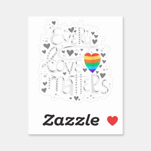 Rainbow Paw Print Dog Paw LGBT Pride LGBT Supporte Sticker