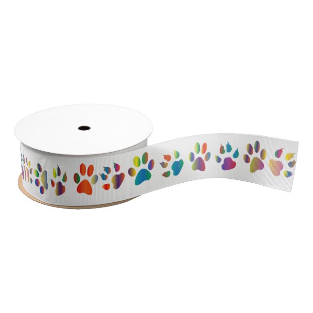 Rainbow Paws Ribbon (Spool)