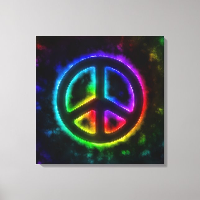 Rainbow Peace Sign (Front)