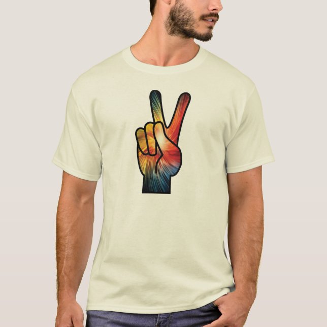 Rainbow Peace T-Shirt (Front)