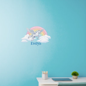 Rainbow Pegasus Wall Decal