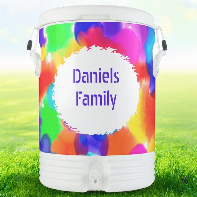  Rainbow Personalized Beverage Cooler (Creator Uploaded)