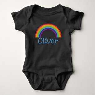Rainbow personalized Bodysuit