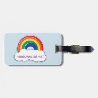 RAINBOW | personalized luggage tag