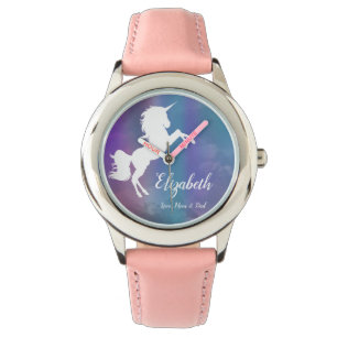 Rainbow Personalized Magical Unicorn Birthday Watch