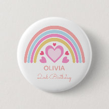 Rainbow Personalized Name and age Birthday