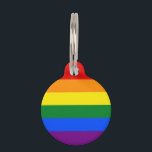 RAINBOW PET ID TAG<br><div class="desc">RAINBOW PET TAG</div>