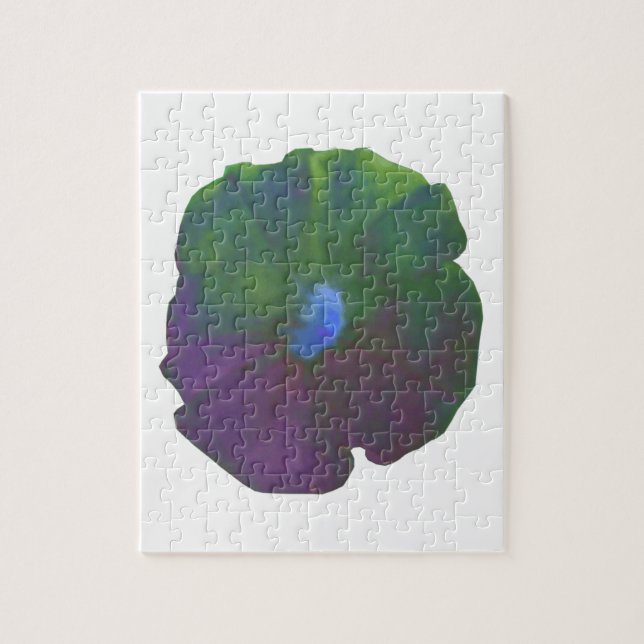 Rainbow Petunia Puzzle (Vertical)