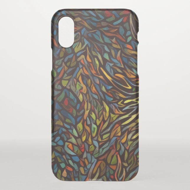 Rainbow Phone Clean Case (Back)