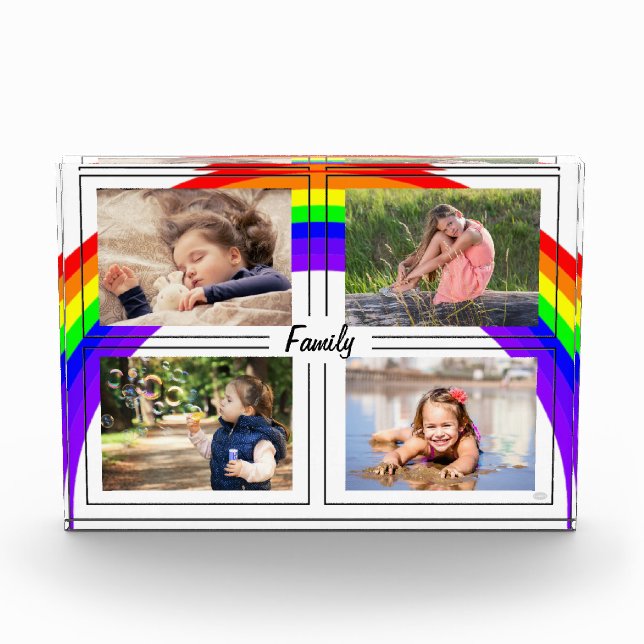 Rainbow Photo Block - HAMbWG (Front)
