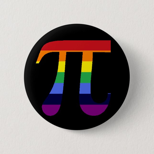 Rainbow Pi Button (Front)